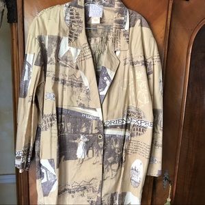 Susan Marie’s orient express Venice pant suit.